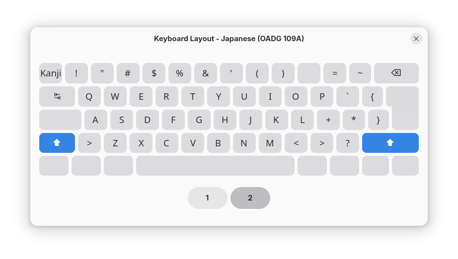 GNOME Remote Desktop + jp109 keyboard